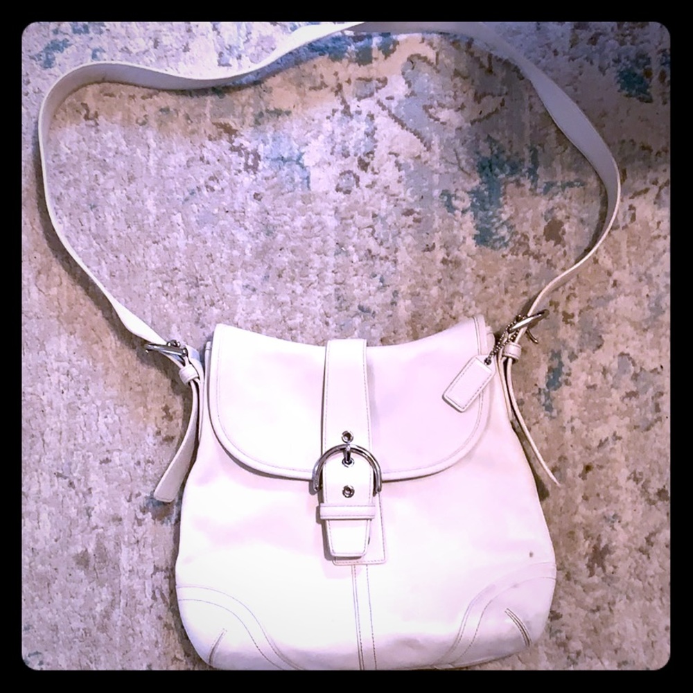 Leather Coach Bag